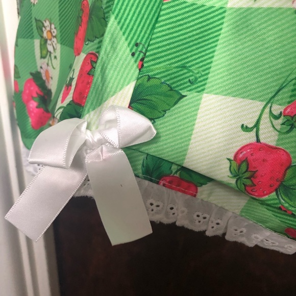 LAST 1 NWT Dolls Kill x Strawberry Shortcake Zing In Spring Mini Dress - Picture 4 of 7